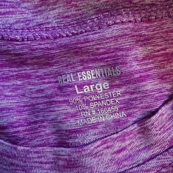 Girls long sleeved wicking t-shirts. 4-pack size large. - Picture 3 of 4